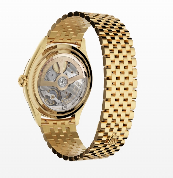 Rolex 1908 39 mm, 18 ct yellow gold, polished finish Reference 52508