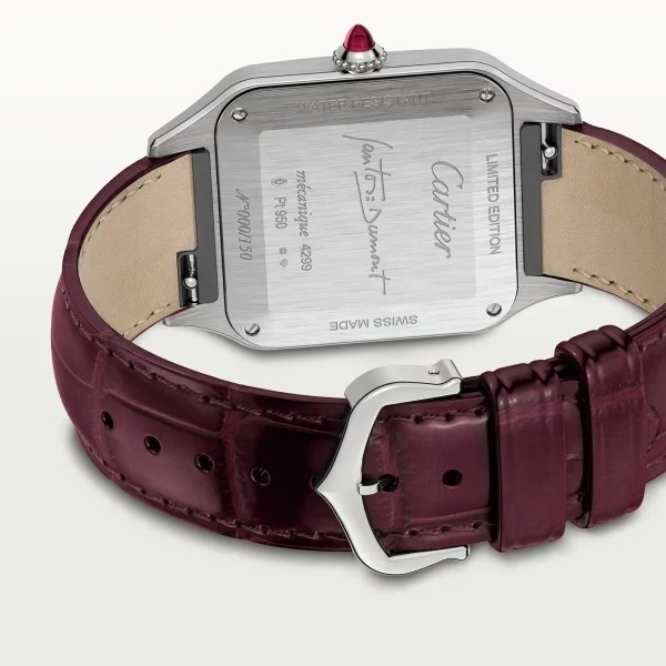 Cartier Santos Large Model Dumont Platinum Limited Edition WGSA0053