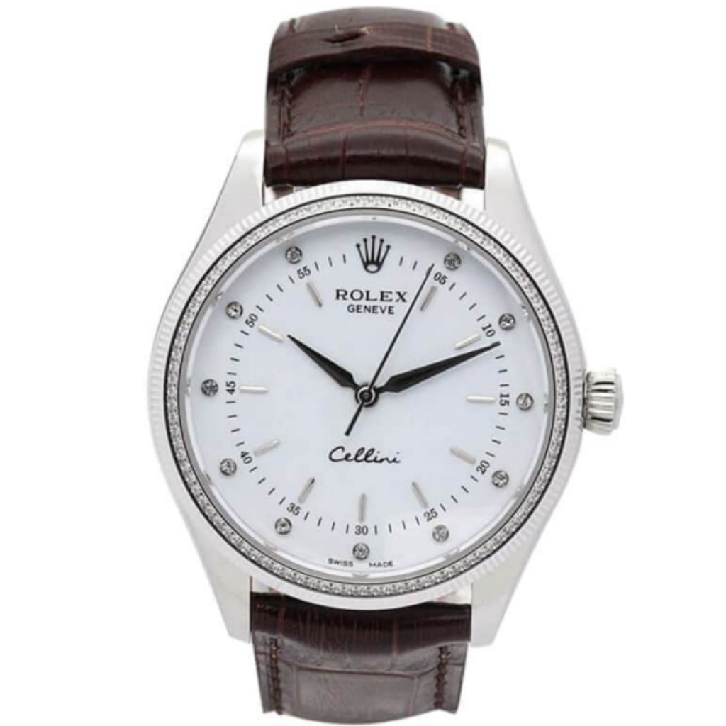 Rolex Cellini Moonphase White Dial New 50535-0002 Replica